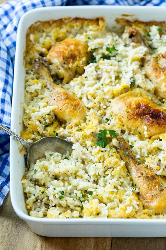 Photo of Chicken Rice Casserole